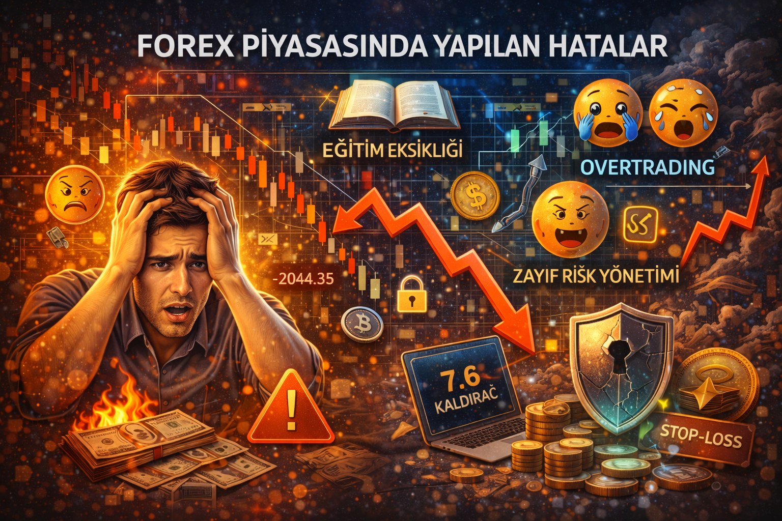 Forex Piyasasında Sık Yapılan Yanlışlar ve Çözüm Yolları